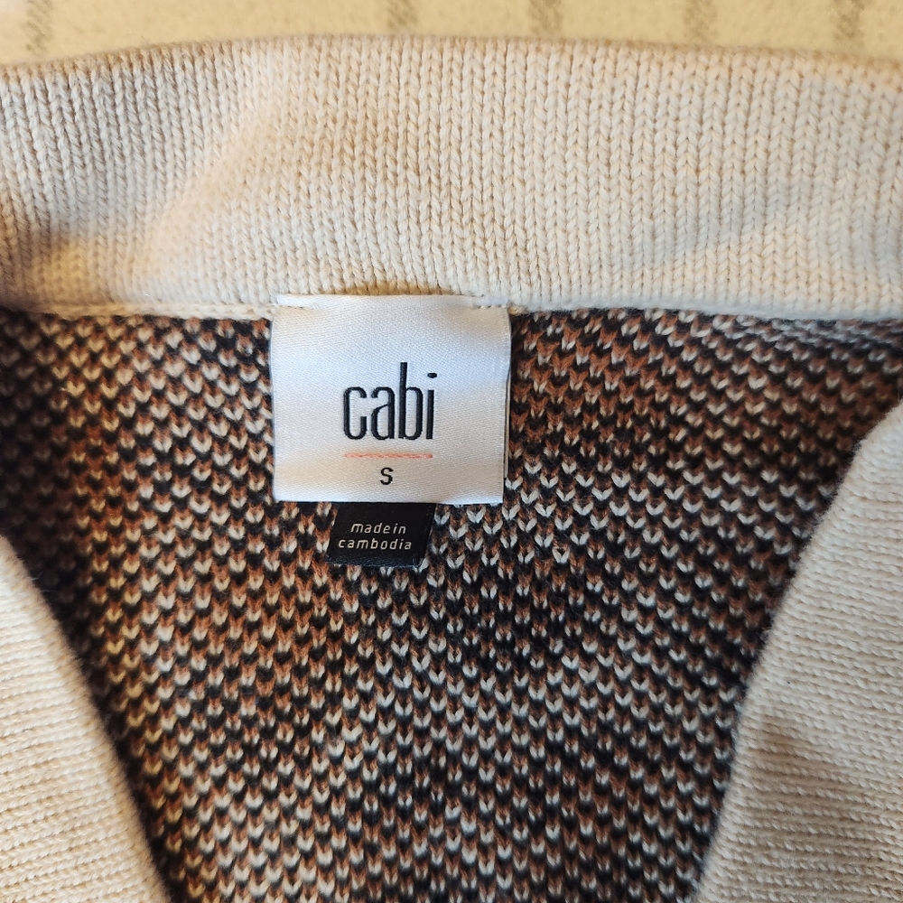 Cabi Nine Lives Leopard Print Cardigan - Picture 3 of 3